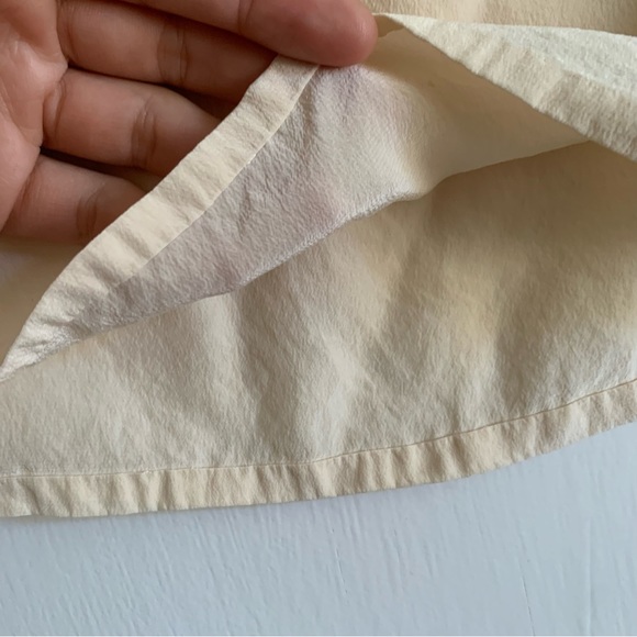 Vintage silk embroidered blouse Doen Style - Picture 5 of 9